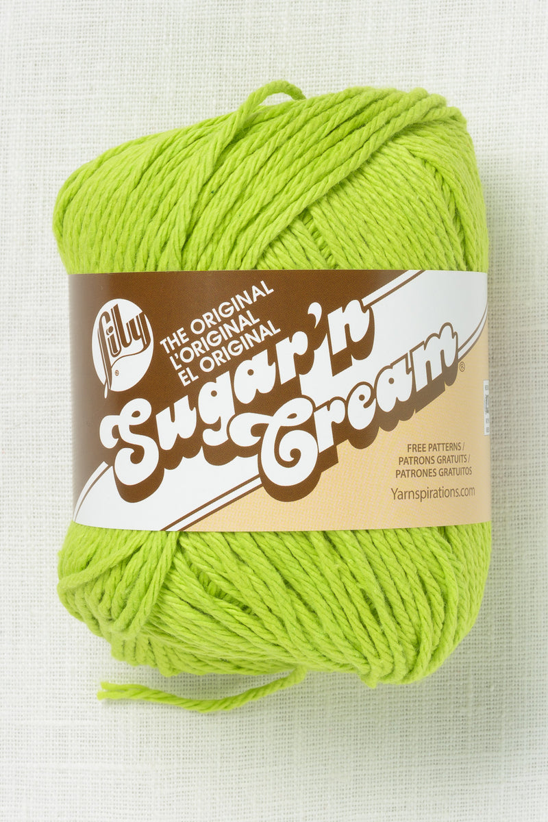 Lily Sugar N Cream Cones wit garen - 1 pak van 400 g - Katoen - #4 Medium - 706 Yards - Breien/haken Lily Sugar N Cream Cones wit garen - 1 pak van 400 g - Katoen - #4 Medium - 706 Yards - Breien/haken