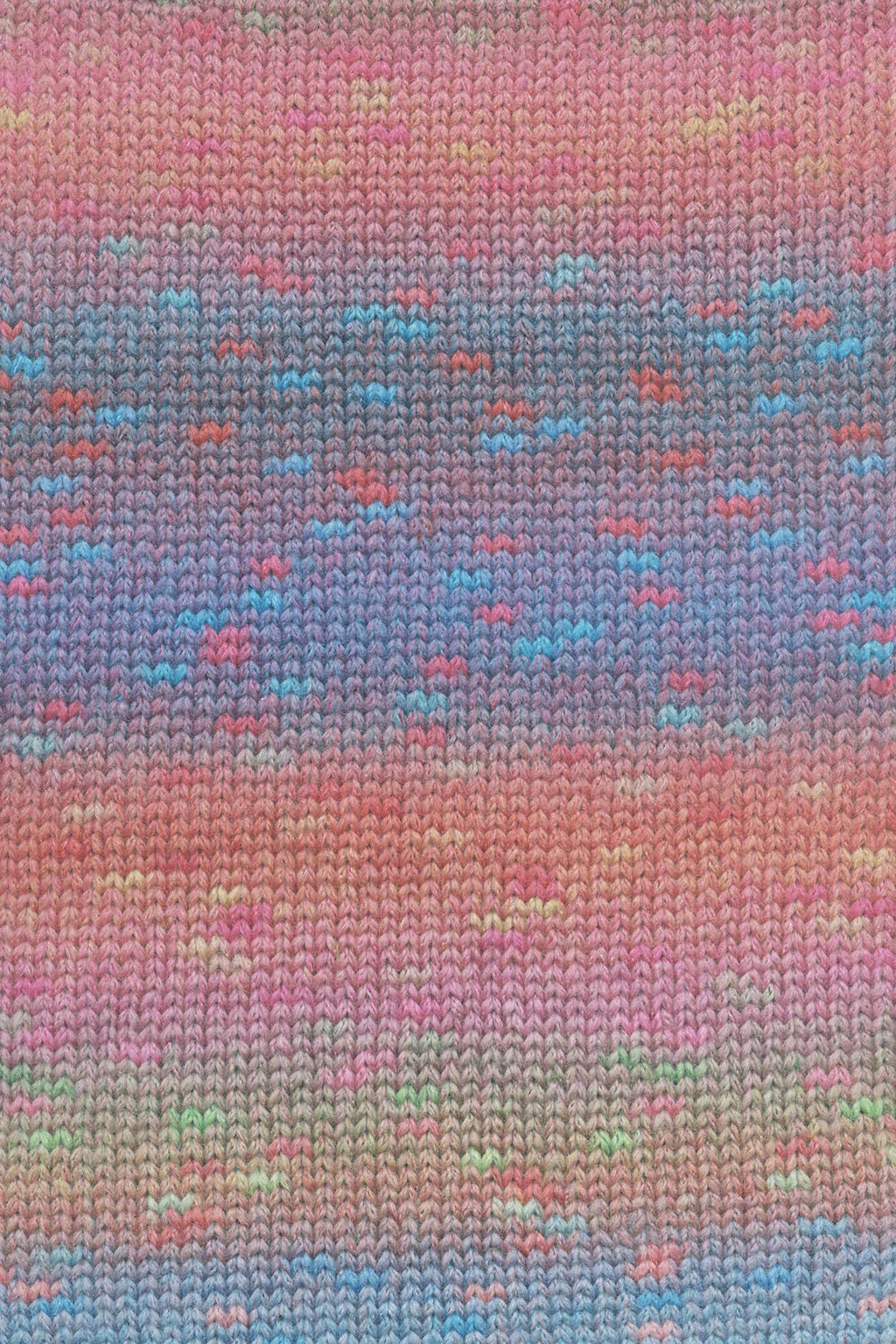 Lang Yarns Magnolia 14 Pink Orange Blue swatch