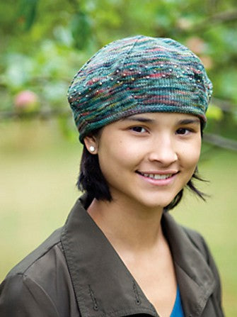 Koigu Beaded Beret by Churchmouse Yarns and Teas