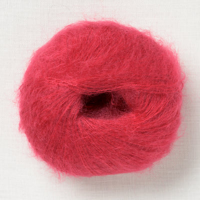 Knitting for Olive Soft Silk Mohair Raspberry Red
