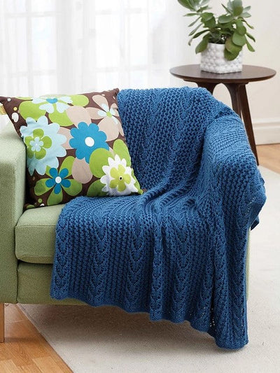 Lacy Throw by Bernat Design Studio
