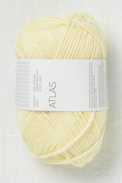 Sandnes Garn Atlas 2001 Butter Yellow
