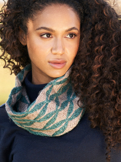 Blossom Cowl by Woolly Hooligan