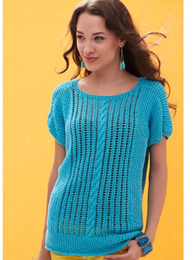 Breezy Dolman Top by Patons