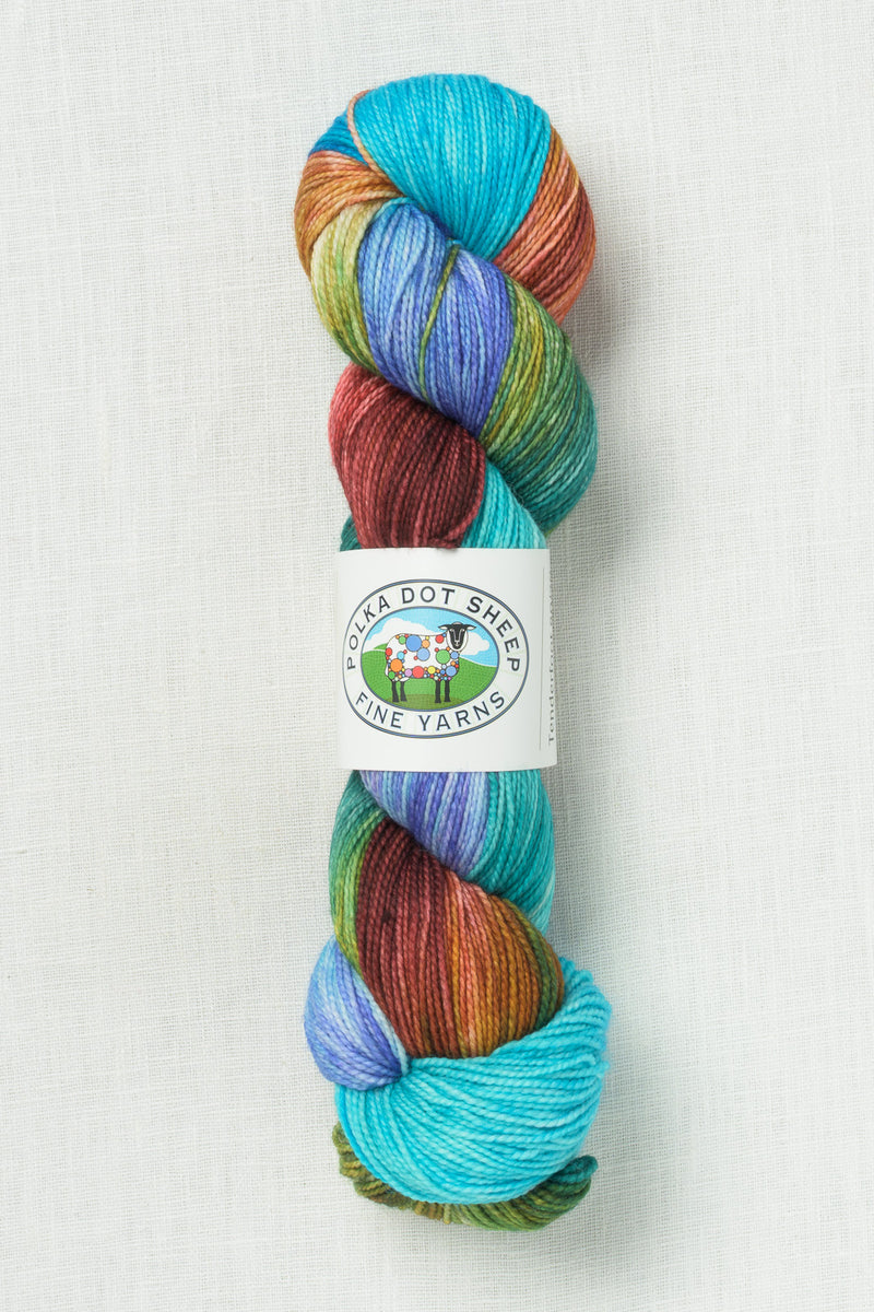 Polka Dot Sheep Tenderfoot 80/20 Kaleidoscope
