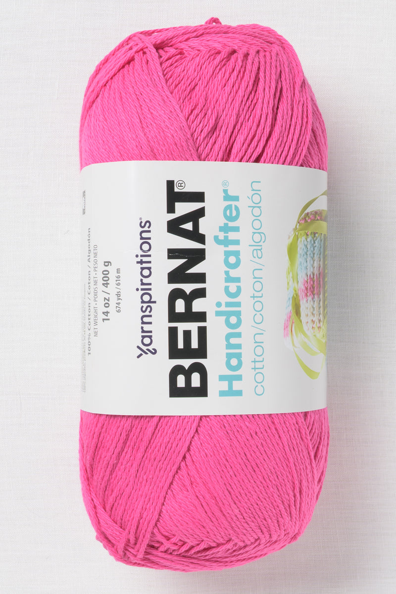 Bernat Handicrafter Cotton 400g Hot Pink