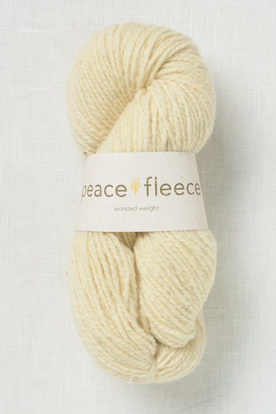Peace Fleece Worsted Antarctic White