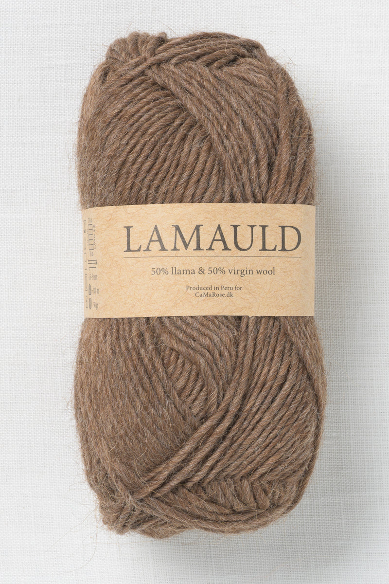 CaMaRose Lamauld 6085 Brunmeleret (Brown Melange)
