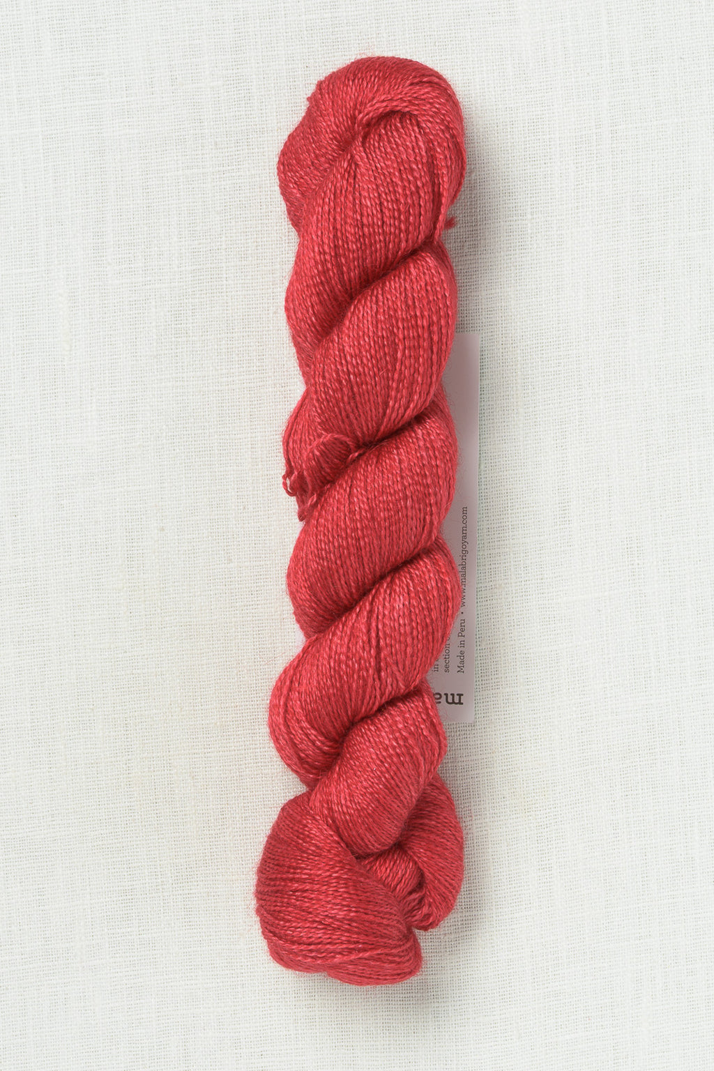 Malabrigo Silkpaca 611 Ravelry Red