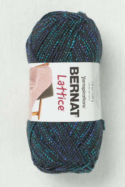 Bernat Lattice Electric Blue