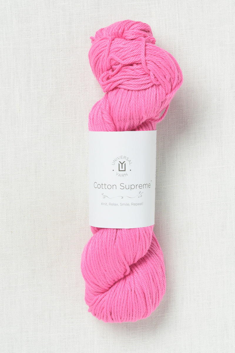 Universal Yarn Cotton Supreme 512 Hot Pink