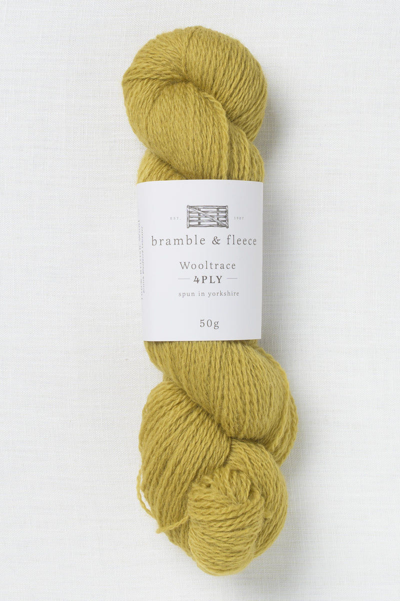 Bramble & Fleece Wooltrace 4ply 248 Dried Lime