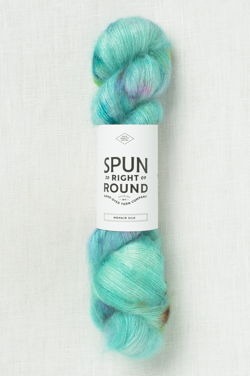 Spun Right Round Mohair Silk Lace Clairvoyant