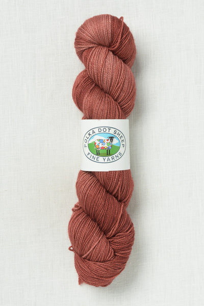 Polka Dot Sheep Tenderfoot 80/20 Redwood