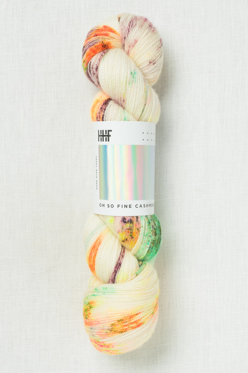 Hedgehog Fibres Oh So Fine Cashmere Poppy