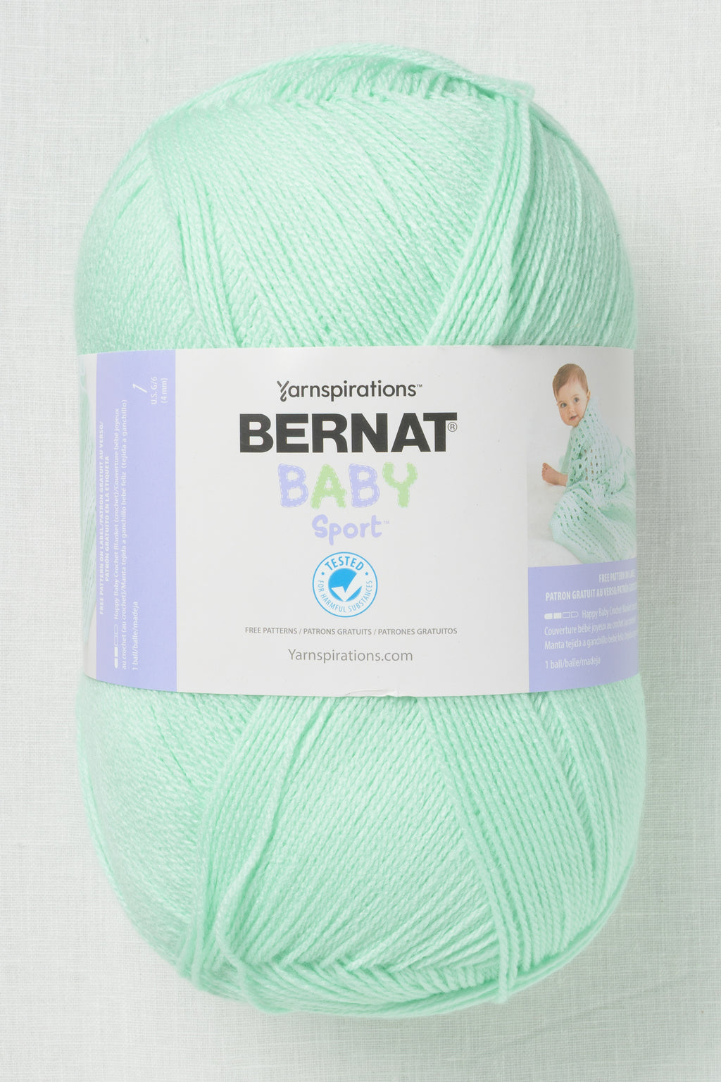 Bernat Baby Sport Baby Green