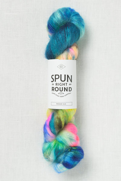 Spun Right Round Mohair Silk Lace Beach Ball