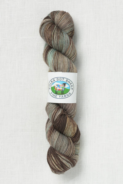 Polka Dot Sheep Tenderfoot 80/20 Driftwood