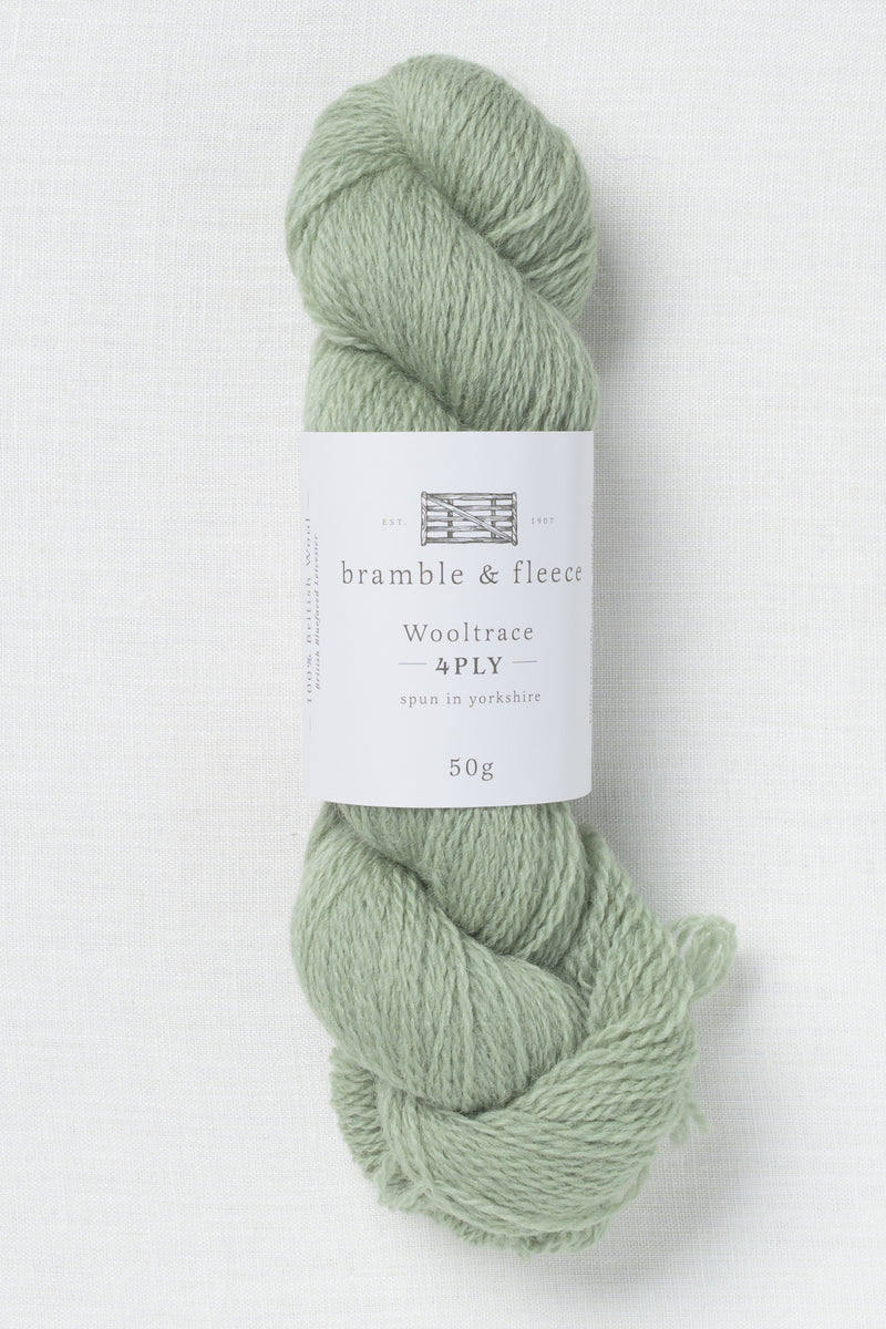 Bramble & Fleece Wooltrace 4ply 244 Celadine