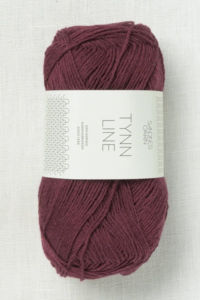 Sandnes Garn Tynn Line 4372 Deep Burgundy