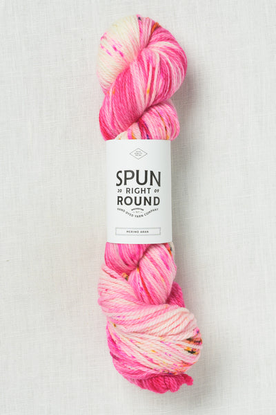 Spun Right Round Merino Aran Sassy