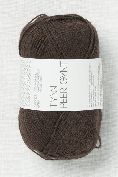Sandnes Garn Tynn Peer Gynt 3082 Dark Brown