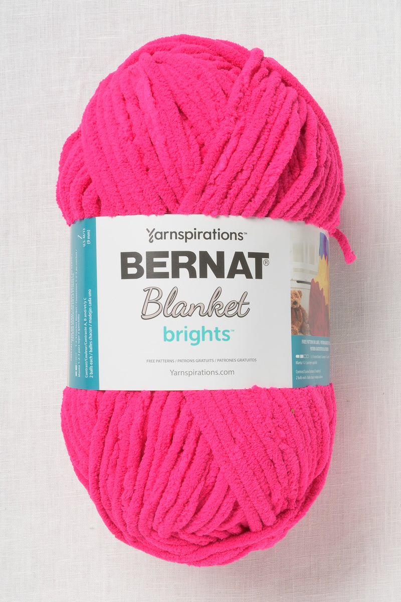 Bernat Blanket Brights Bright Pink