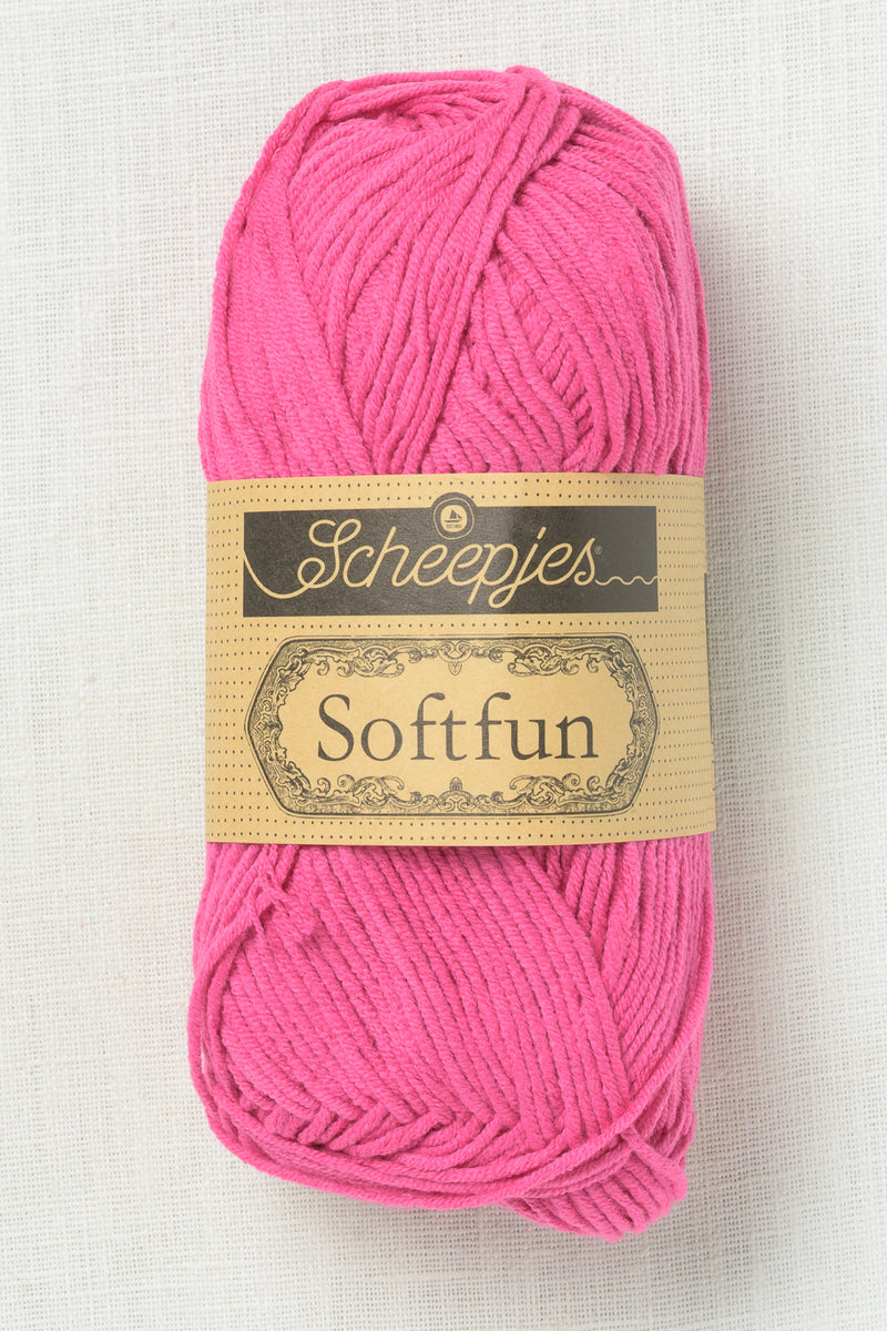 Scheepjes Softfun 2495 Hot Pink