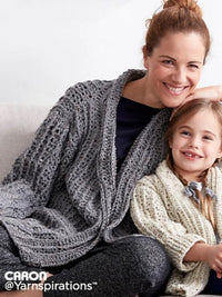 Chill Time Adult's Cardigan by Yarnspirations Design Studio