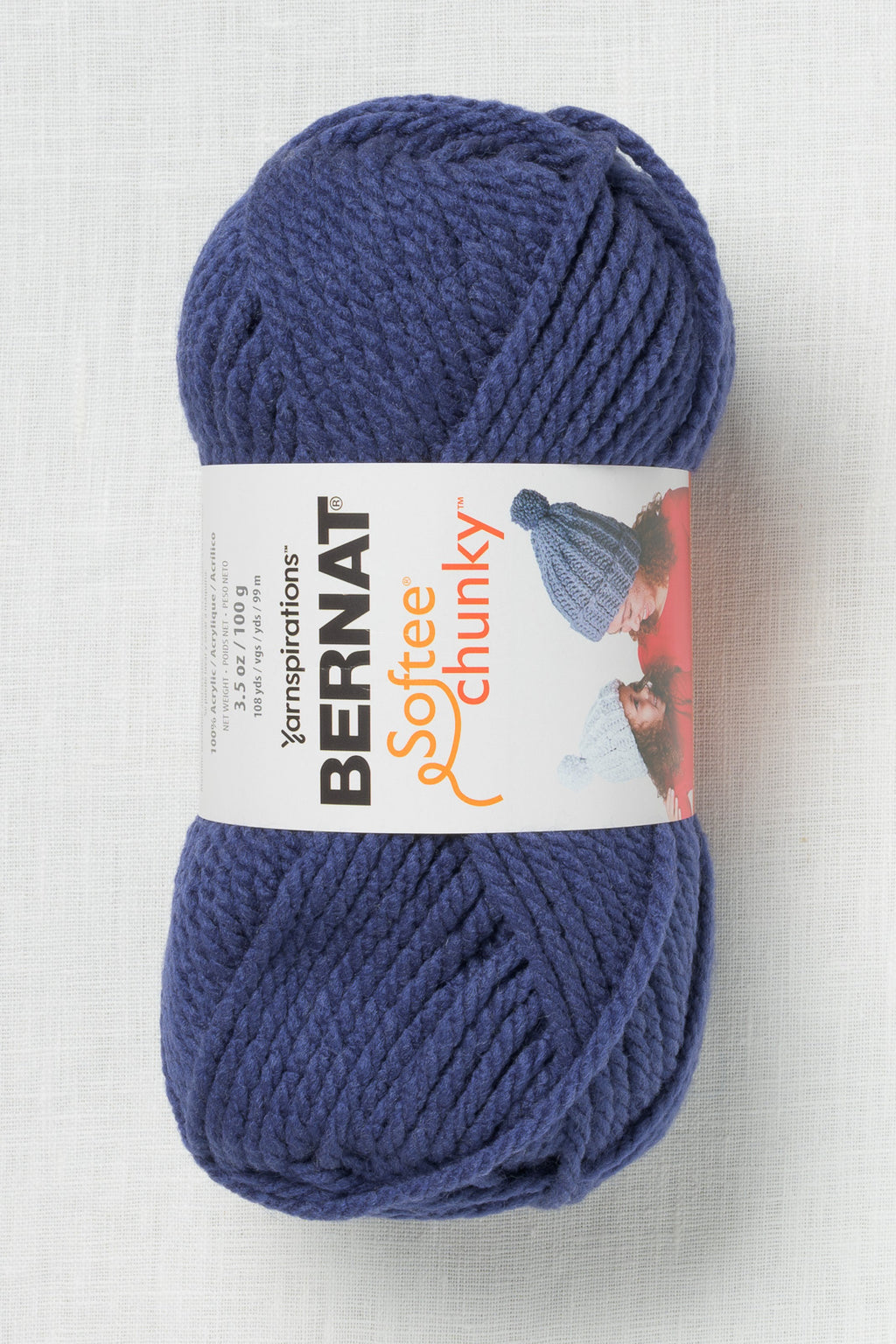 Bernat Softee Chunky 100g Faded Denim - Main Image