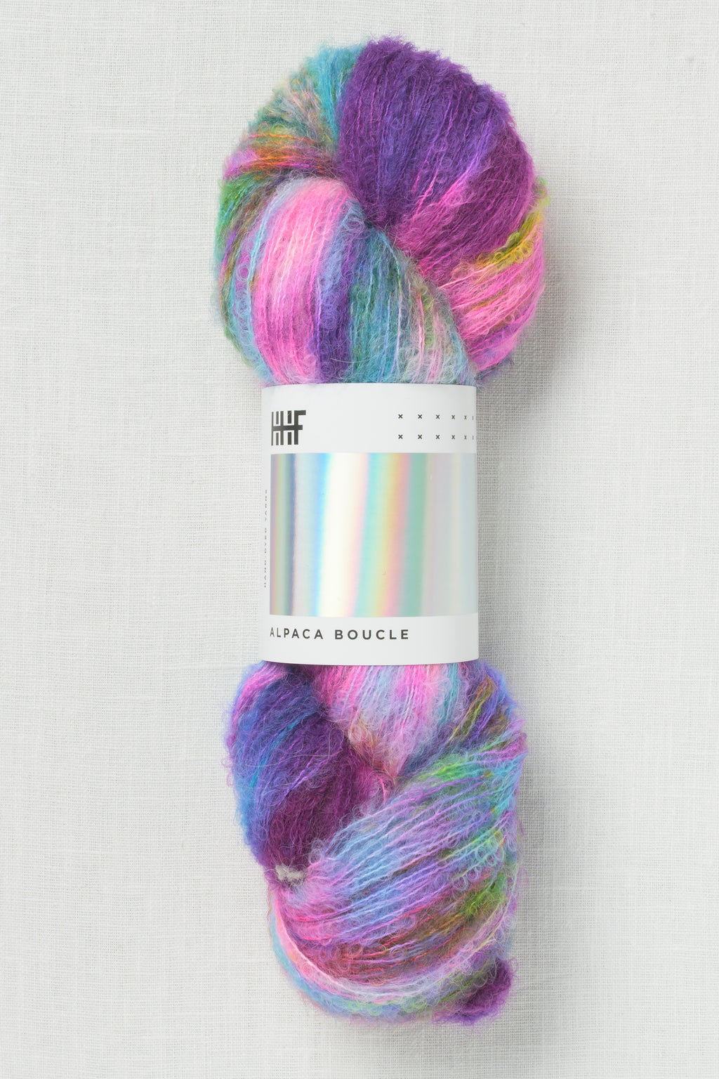 Hedgehog Fibres Alpaca Boucle Orchid