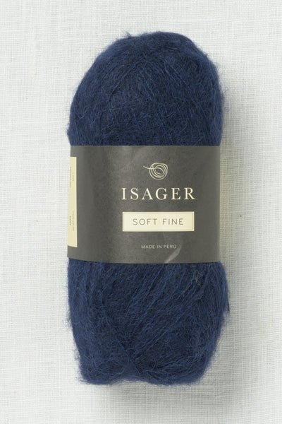 Isager Soft Fine 100 Navy