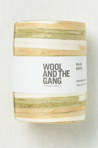 Wool and the Gang Ra-Ra Raffia Sand Dune Stripe