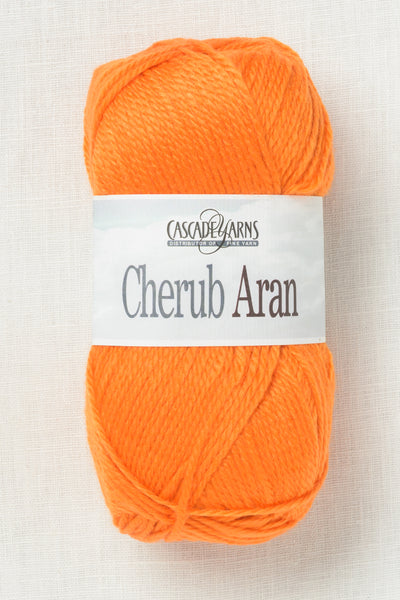 Cascade Cherub Aran 84 Orange Popsicle