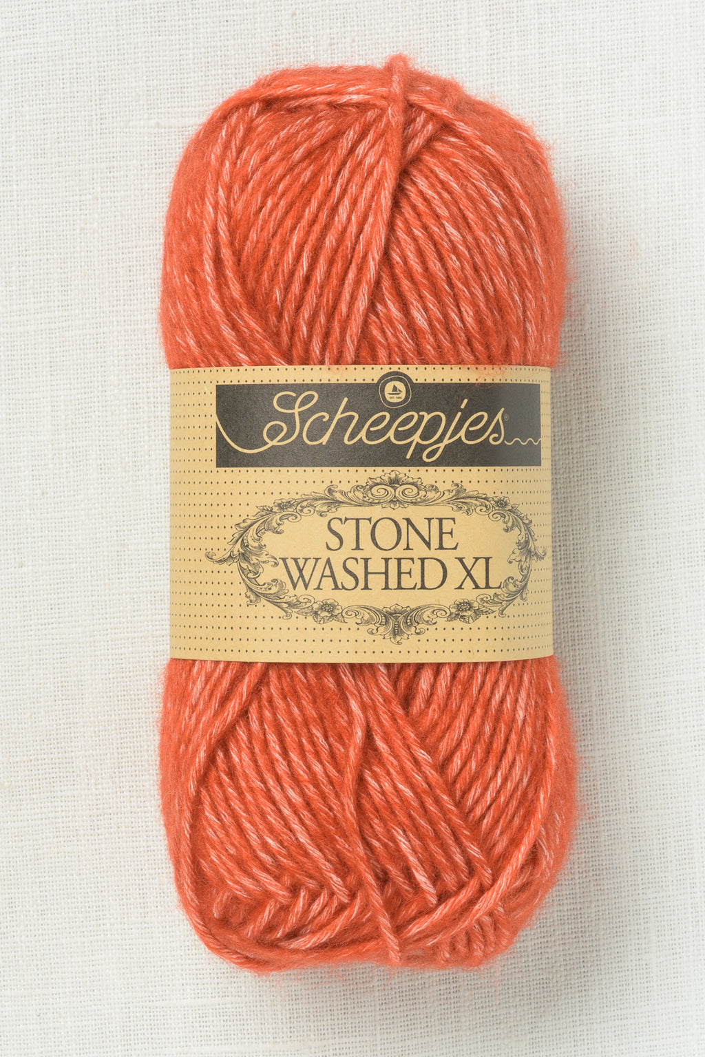 Scheepjes Stone Washed XL 883 Realgar Red