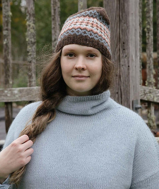 Colorwork Cap by Churchmouse Yarns and Teas