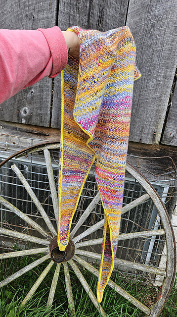 Colour Cocktail Shawl by Taiu Landra
