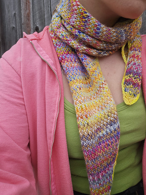 Colour Cocktail Shawl by Taiu Landra