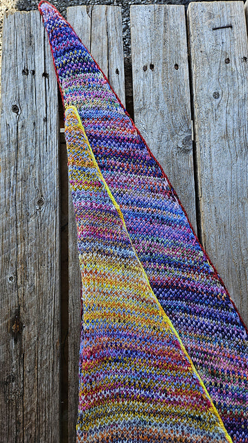 Colour Cocktail Shawl by Taiu Landra