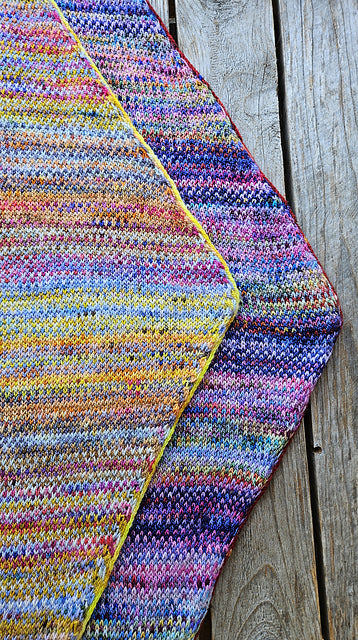 Colour Cocktail Shawl by Taiu Landra