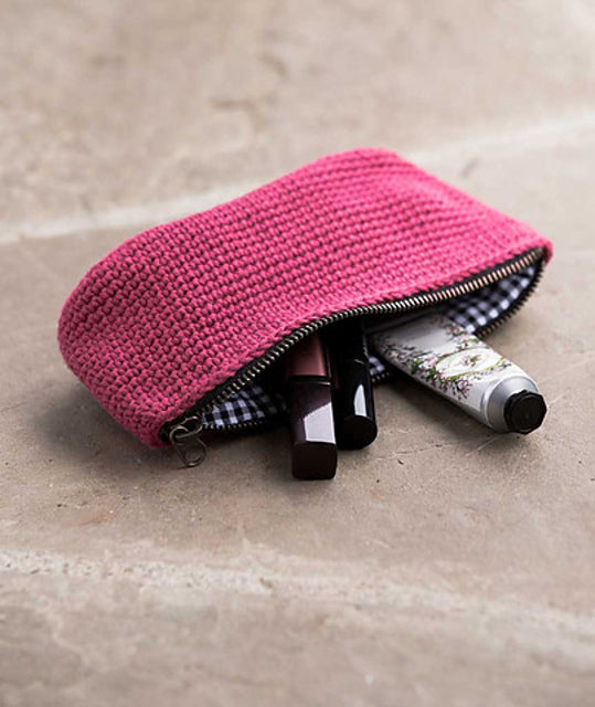 Oval Crocheted Bucket Bags & Pouches by Churchmouse Yarns and Teas