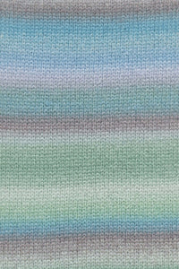 Lang Yarns Harmony 12 Green Blue Stone swatch