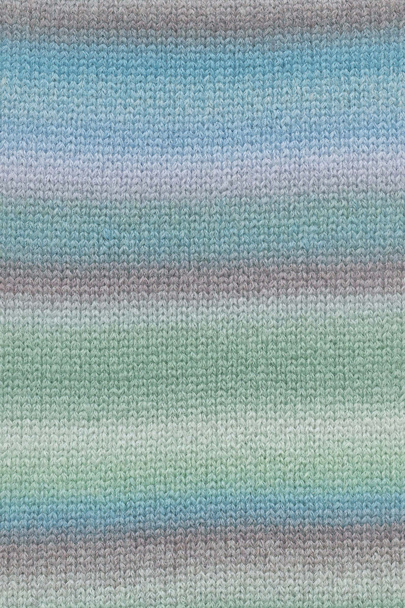 Lang Yarns Harmony 12 Green Blue Stone swatch