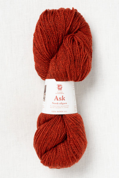 Hillesvåg Ask 6503 Heathered Dark Terracotta