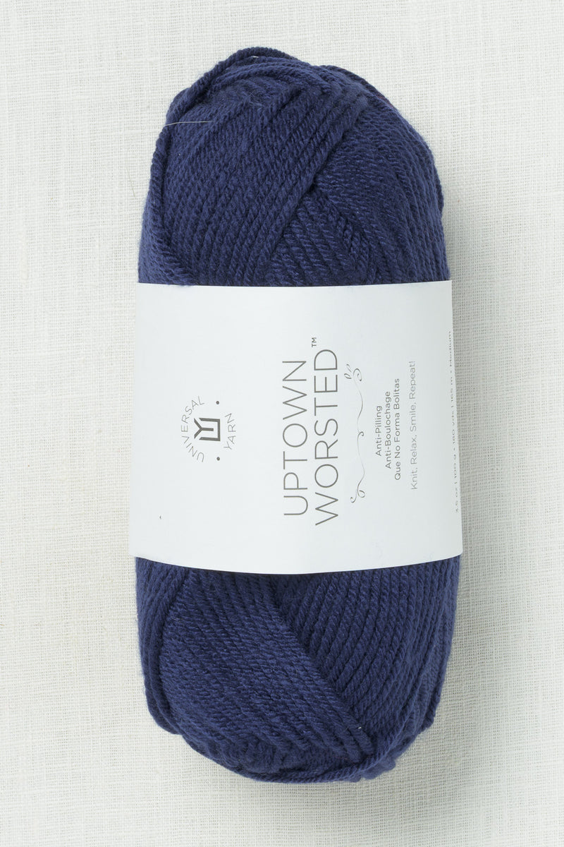 Universal Yarn Uptown Worsted 318 Navy Blue