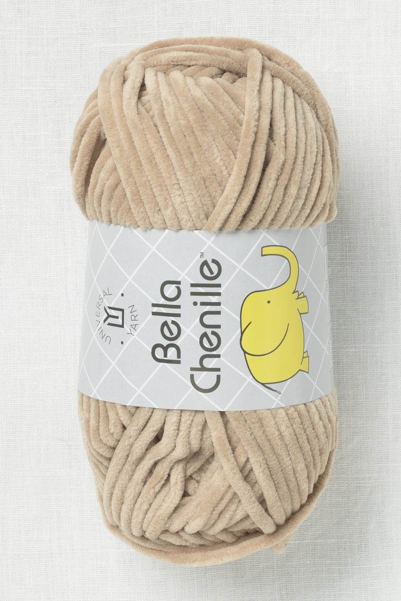 Universal Yarn Bella Chenille 120 Sesame