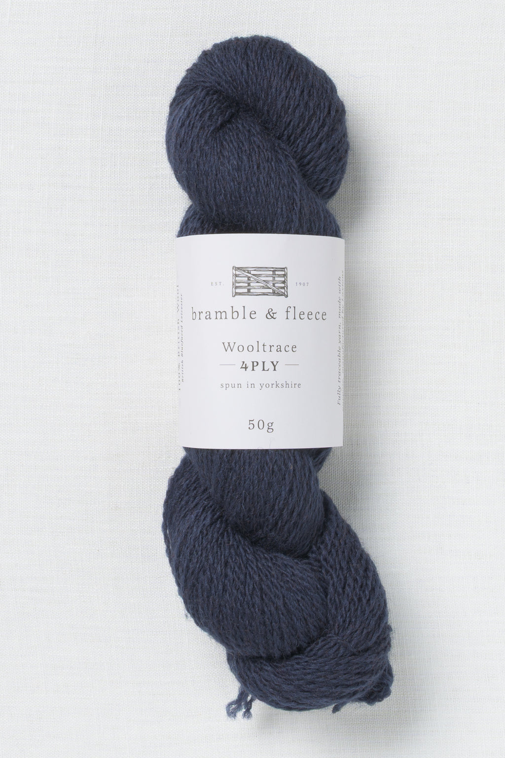 Bramble & Fleece Wooltrace 4ply 260 Perfect Navy