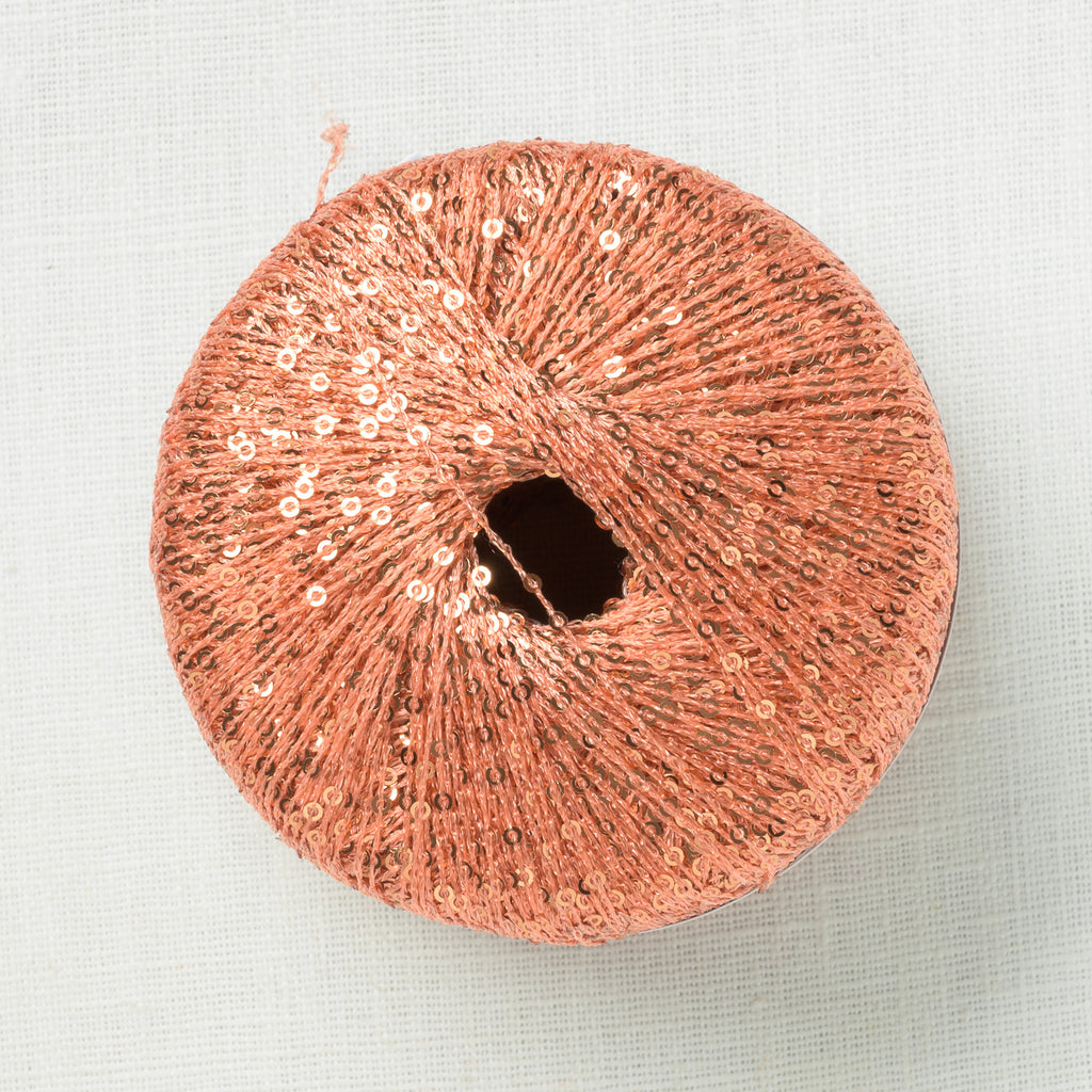 Lang Yarns Paillettes 59 Faint Orange