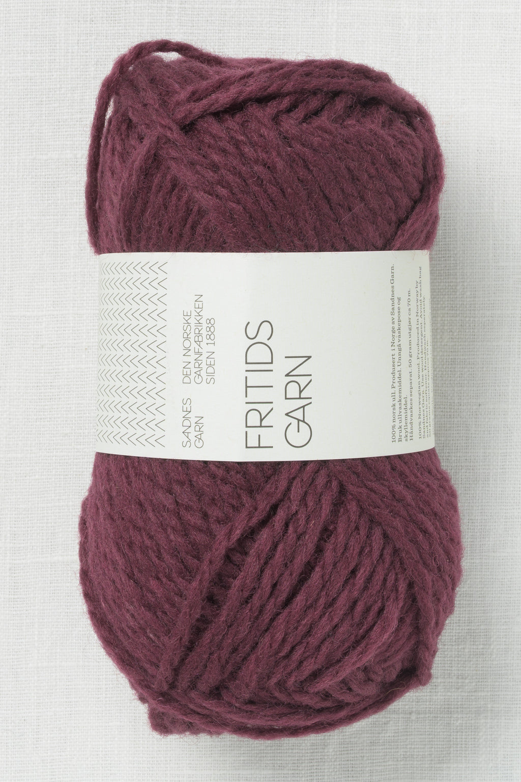 Sandnes Garn Fritidsgarn 4372 Deep Burgundy