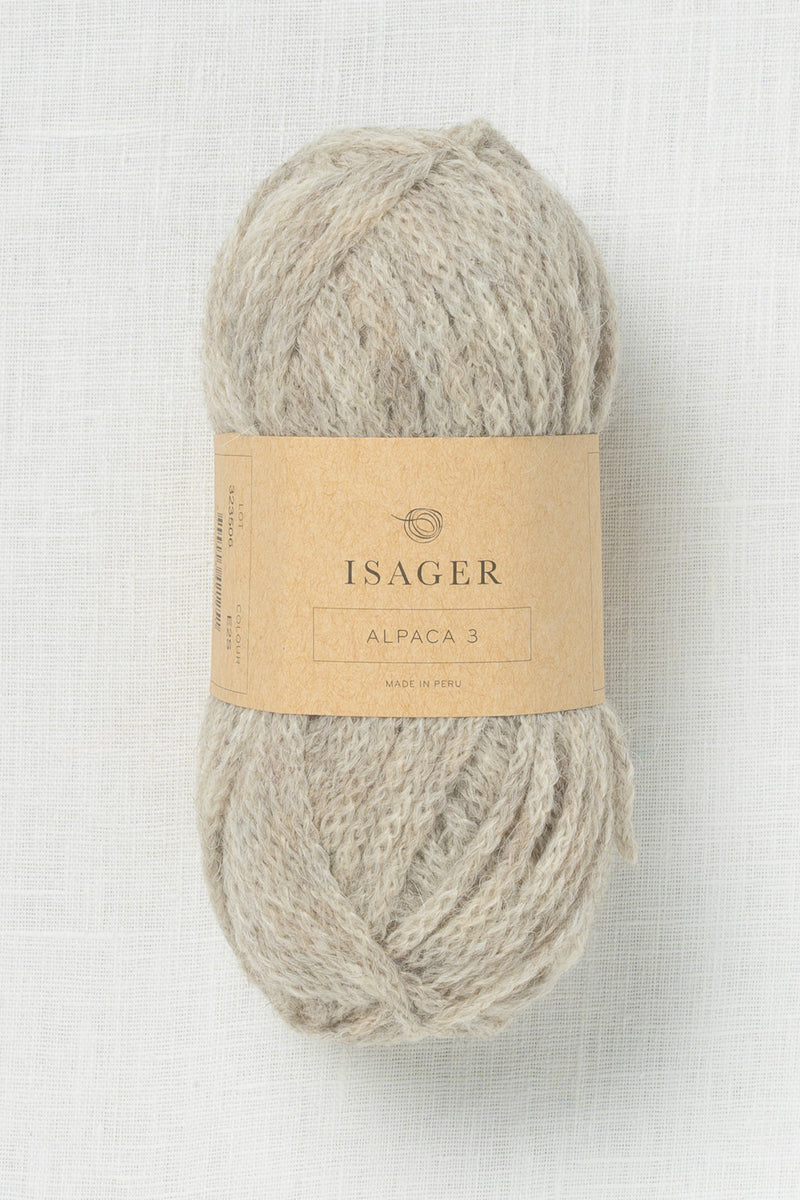 専用　2024AW Beaver Finished Alpaca Wool Isager Alpaca 3 E2s Oat Heather – Wool and Company
